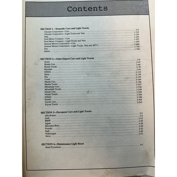 Chilton’s Electronic Component Locator Manual Professional Tech. Edition 95-97 - Picture 8 of 13